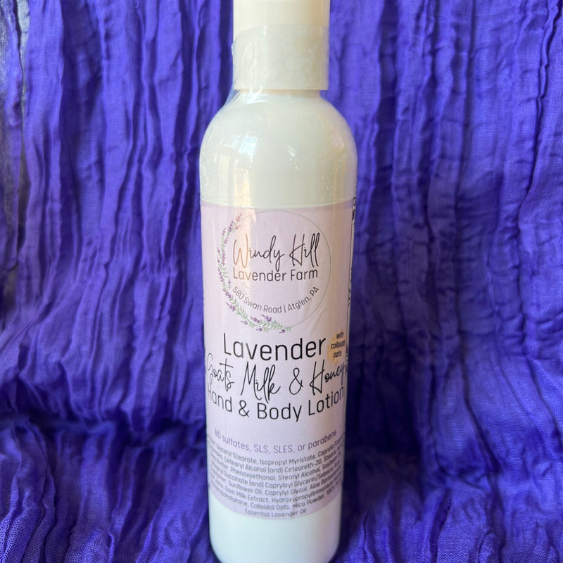 Lavender Goat’s Milk & Honey Hand & Body Lotion (2 oz.)