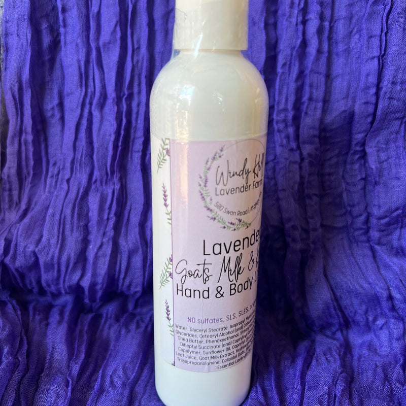 Lavender Goat’s Milk & Honey Hand & Body Lotion (2 oz.)