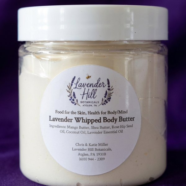 Lavender Whipped Body Butter - Lavender Hill Botanicals