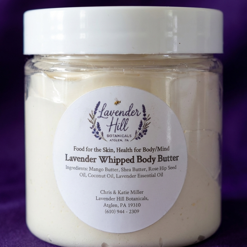 Lavender Whipped Body Butter - Lavender Hill Botanicals
