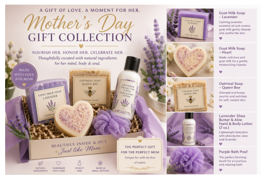 Organic Handmade Soap Gift Set