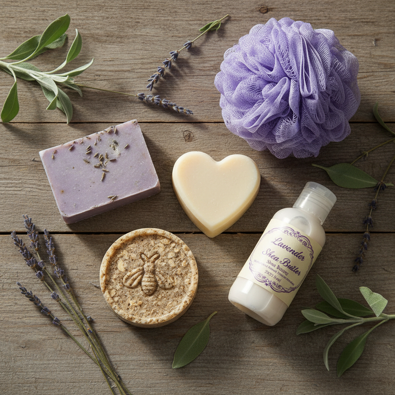 Organic Handmade Soap Gift Set